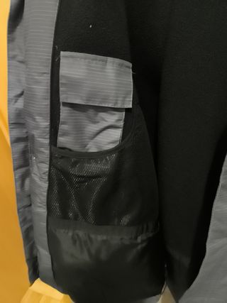 Anorak hombre capucha forro talla XL
