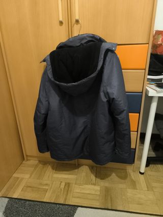 Anorak hombre capucha forro talla XL