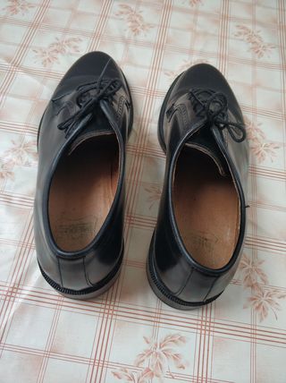 Zapatos de Cuero Legítimo Negros