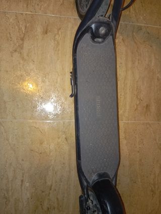 Patinete eléctrico con fallo de aceleración