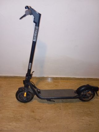 Patinete eléctrico con fallo de aceleración