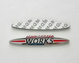 Logo Emblema JCW para Maletero de Mini Cooper One