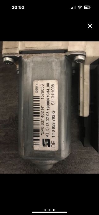 Motor elevalunas eléctrico