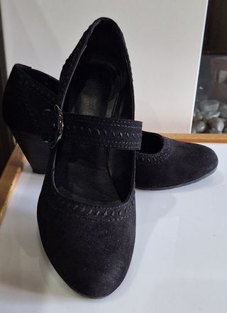 Zapatos negros Mary Jane Talla 37