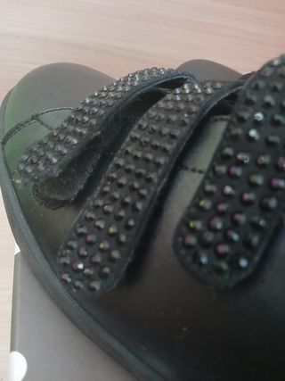 Scarpe nere con strass