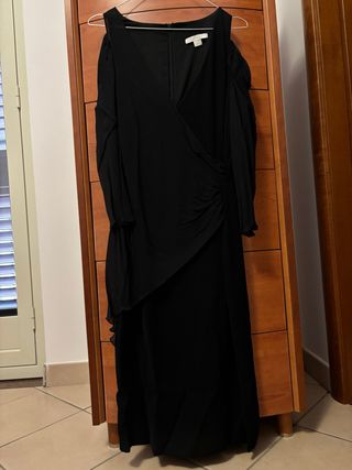 Abito lungo nero Marella elegante