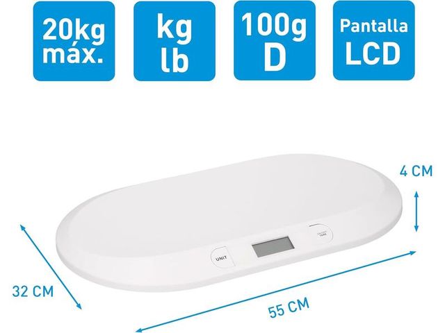 Bascula Bebe Digital Grundig