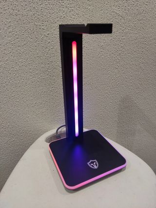 Soporte Gaming RGB para Auriculares con USB