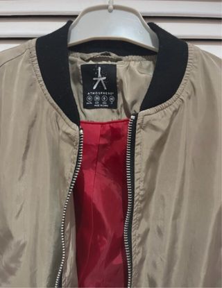 Chaqueta Bomber Verde Militar Primark Talla M y2k