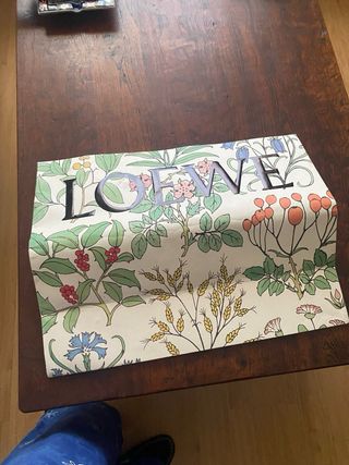 Bolsa Loewe Flores Multicolor