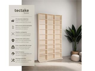 Estantería 1080 CD/DVD personalizable - pared