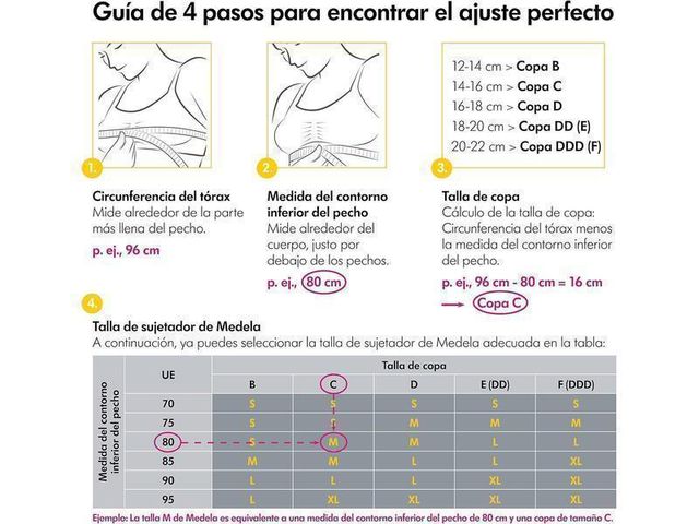 Medela Sujetador de extracción con material Adapti
