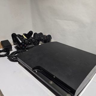 PS3 250gb + 3 mandos + base carga