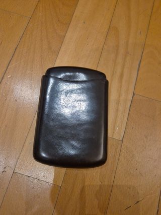 Antico astuccio in pelle per sigari
