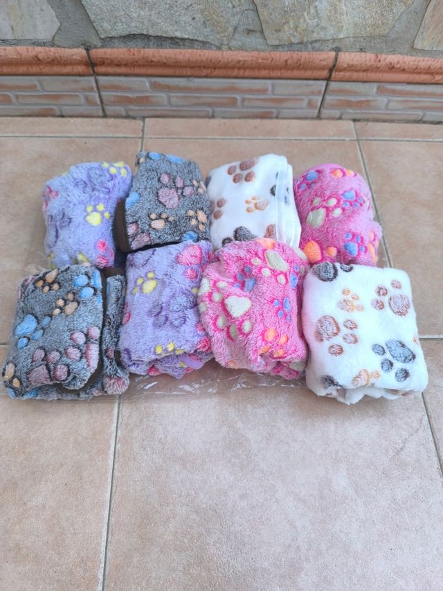 Pack de 8 mantas para animales