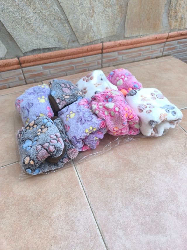 Pack de 8 mantas para animales