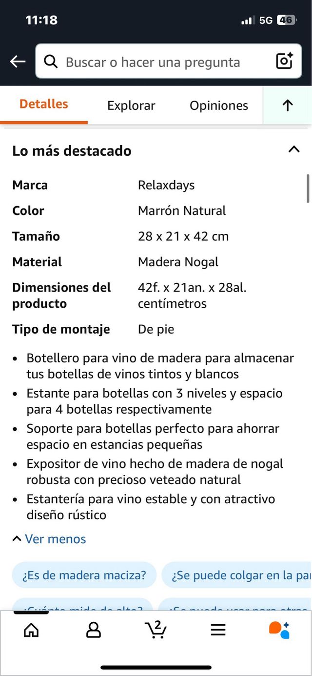 Garrafeira em madeira para 12 garrafas. Ref. 42