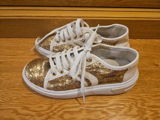 Zapatillas Geox Niña Talla 35 Doradas