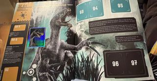 Álbum Panini Jurassic World Dominio + 6 cromos 