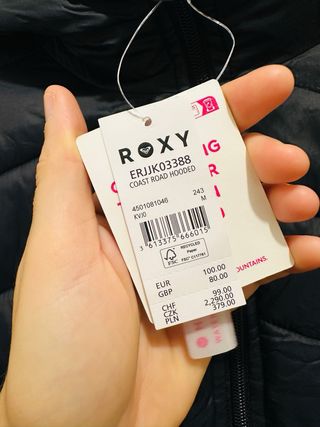 Chaqueta Roxy Coast Road Hooded Talla M