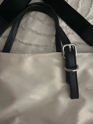 Bolso Parfois beige y negro