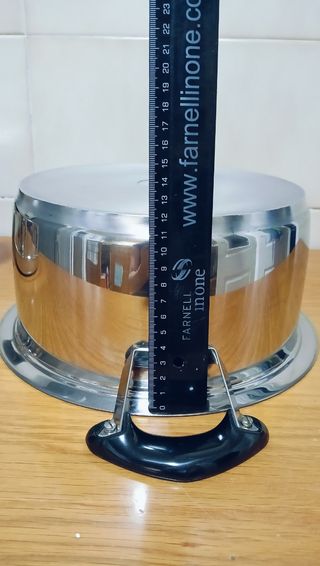 Olla AMC y Vaporera grande COMO NUEVA 