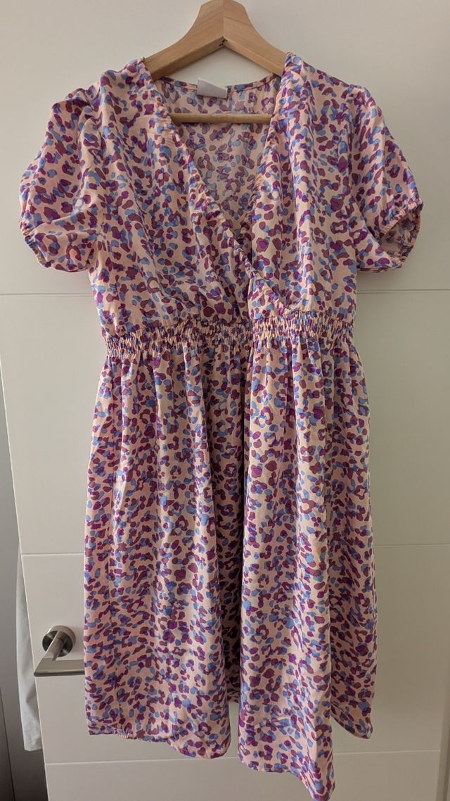 Vestido de lactancia estampado