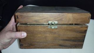 Caja de madera Carlos I. Solera Gran reserva.