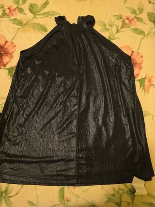 Top fiesta negro brillante