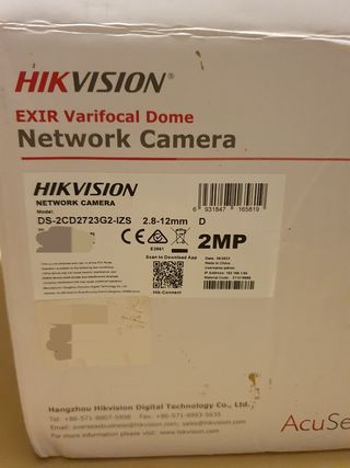 Cámara IP Hikvision AcuSense Nueva