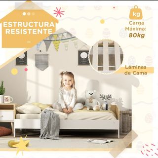 Cama infantil de madera
