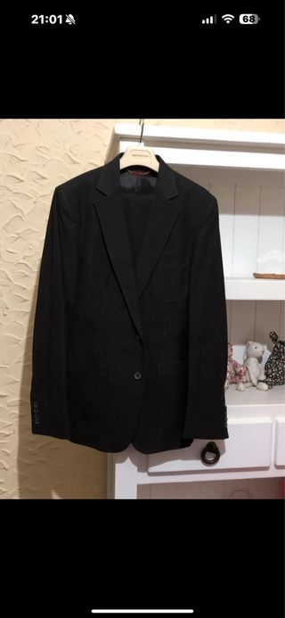 Traje micro pana 44 pantalón y chaqueta 52
