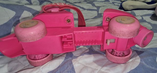 Patines Rosas Ajustables Princesas Disney