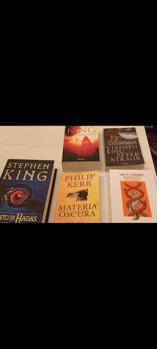 Libros Stephen King y otros