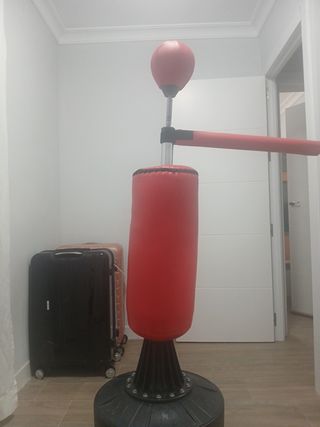 Saco de boxeo rojo