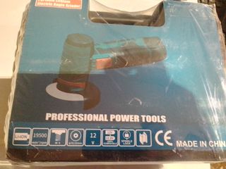 Mini amoladora radial 2 baterías Li-ion