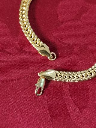 Pulsera en  Oro 18k 20 cmts 