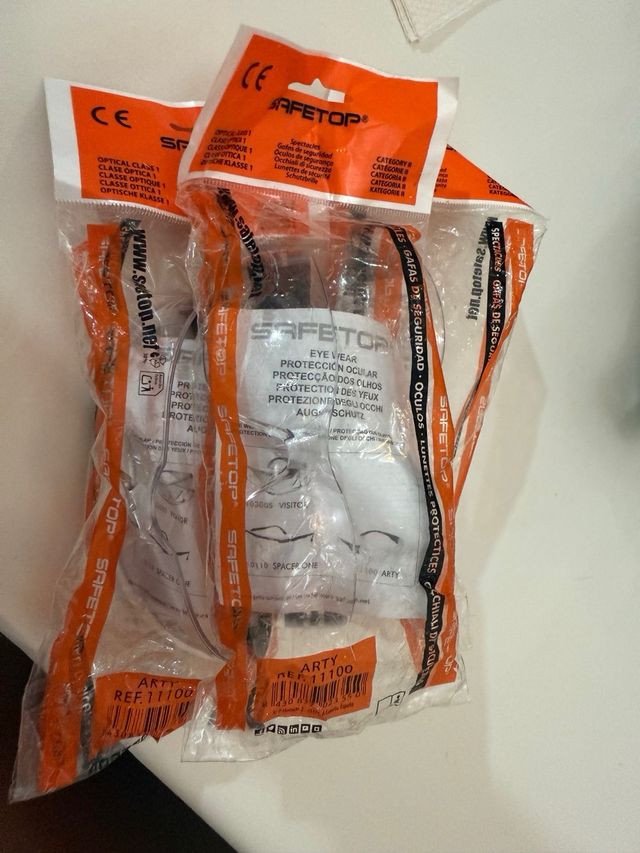 Gafas de seguridad SAFETOP  3X5€