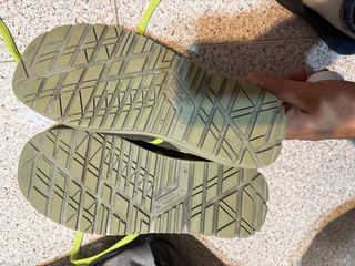 Zapatos de seguridad U Power grises y verdes talla