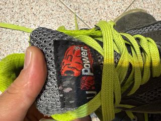 Zapatos de seguridad U Power grises y verdes talla