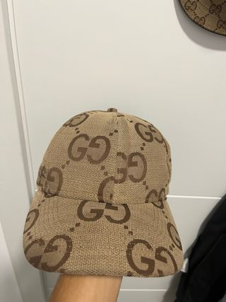 Gorra Gucci Beige y Marrón