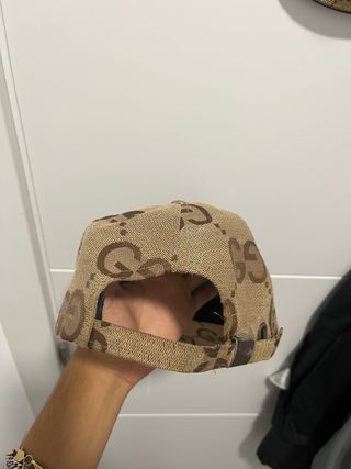 Gorra Gucci Beige y Marrón