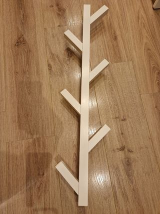 Perchero Tjusig Ikea Blanco 78cm