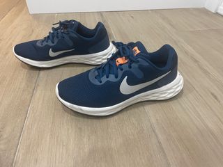 Deportivas Nike Azul y Naranja