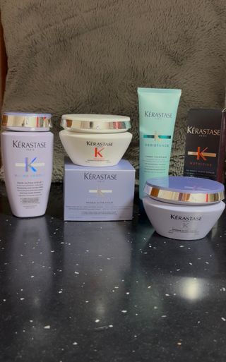 Kérastase Lote Champú y Mascarillas Violeta