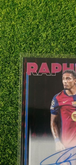 Raphinha Topps Chrome Auto Black UCC /10