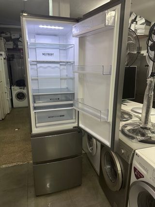 Nevera Combi Haier con garantía transporte 
