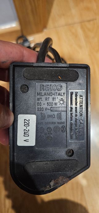 Lámpara de pie negra regulable