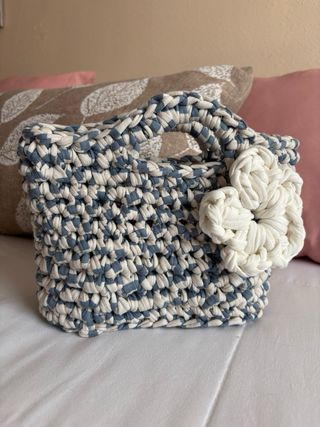 Bolso crochet hecho a mano