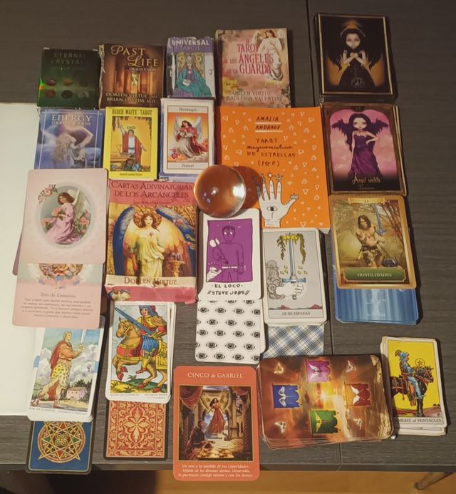 Barajas Tarot Libros más bola de cristal